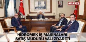 iş makineleri müdürü vali ziyaret