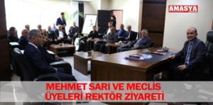 mehmet sarı rektör ziyareti