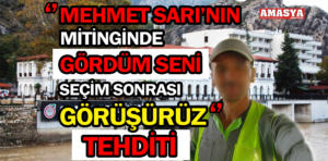 mehmet sarı tehditi