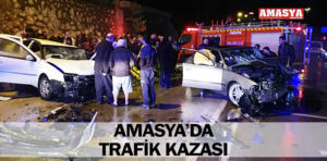 amasya trafik kazası 1
