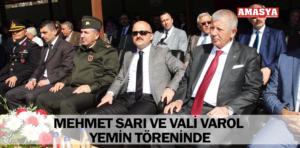 mehmet sarı yemin töreni