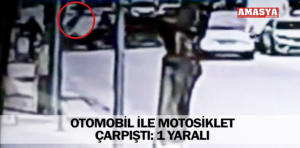 otomobil motosiklet kaza merzifon