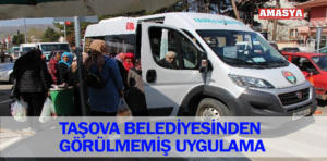taşova belediyesi minibüs