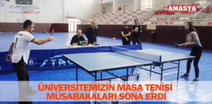 üniversite masa tenisi müsabakası