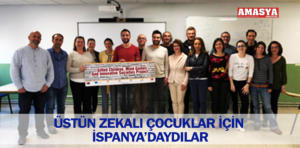 üstün zekalılara ispanya ziyaret