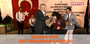 sarı açı yarışması katıldı 1