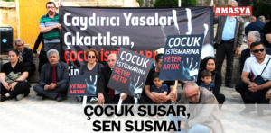 çocuk istismarı protesto 1