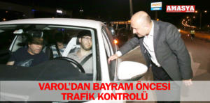 vali trafik kontrolü