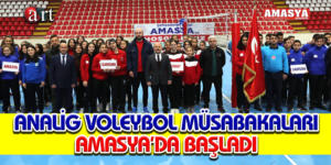 ANALİG VOLEYBOL MÜSABAKALARI AMASYA’DA BAŞLADI