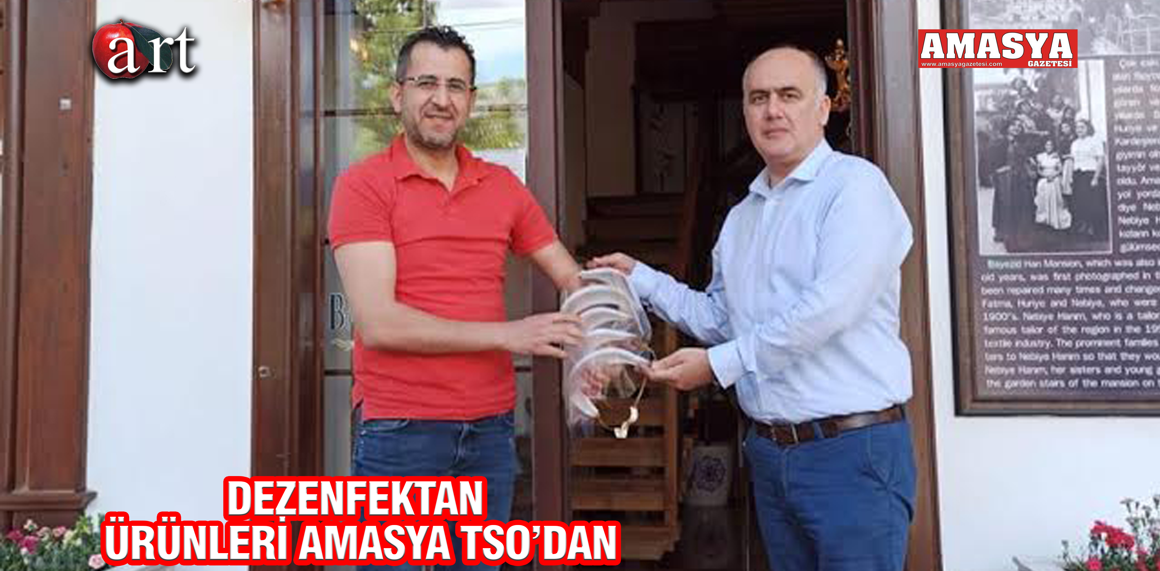 DEZENFEKTAN ÜRÜNLERİ AMASYA TSO’DAN