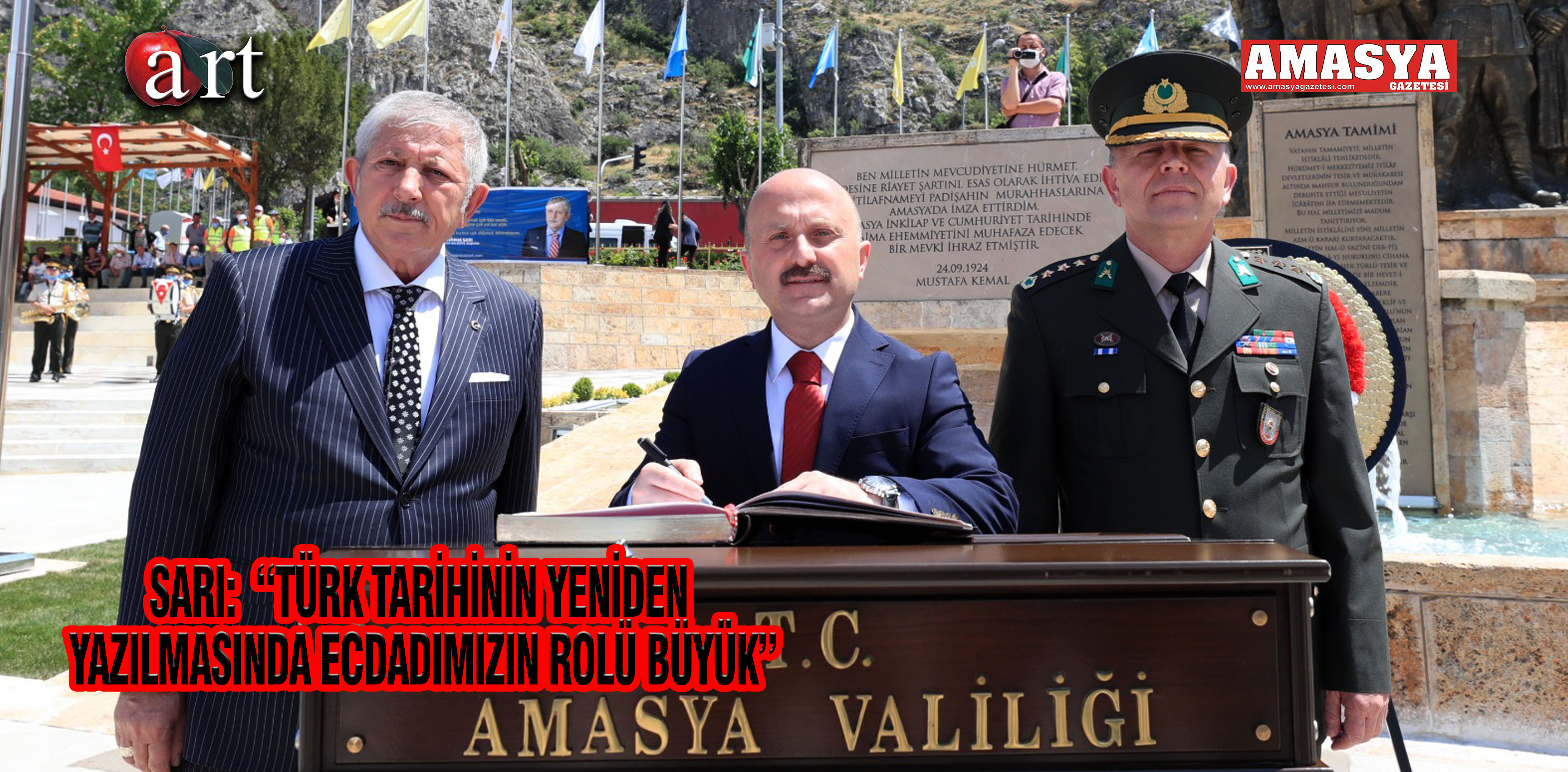 SARI: “TÜRK TARİHİNİN YENİDEN YAZILMASINDA ECDADIMIZIN ROLÜ BÜYÜK”