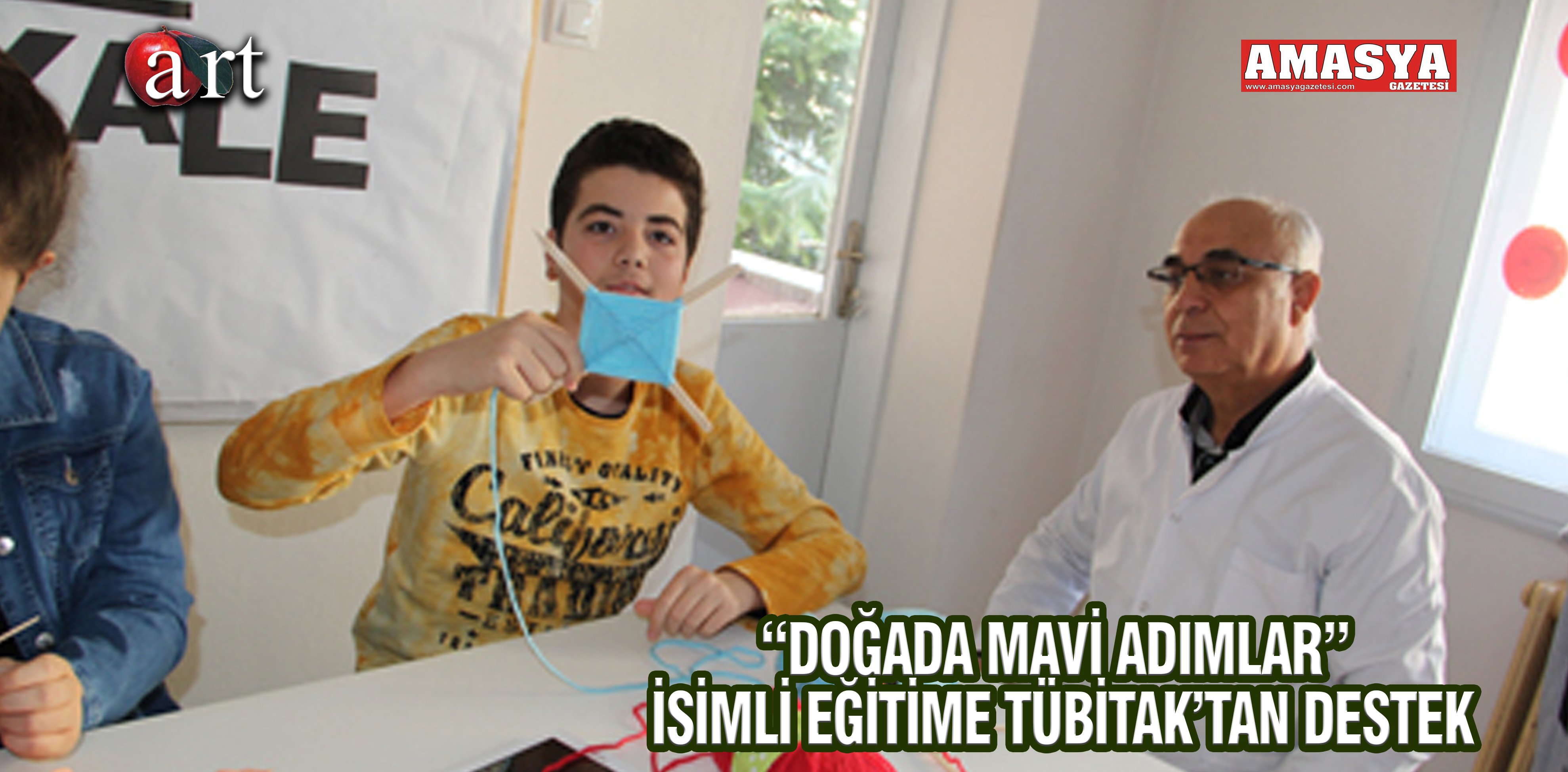 “DOĞADA MAVİ ADIMLAR” İSİMLİ EĞİTİME TÜBİTAK’TAN DESTEK