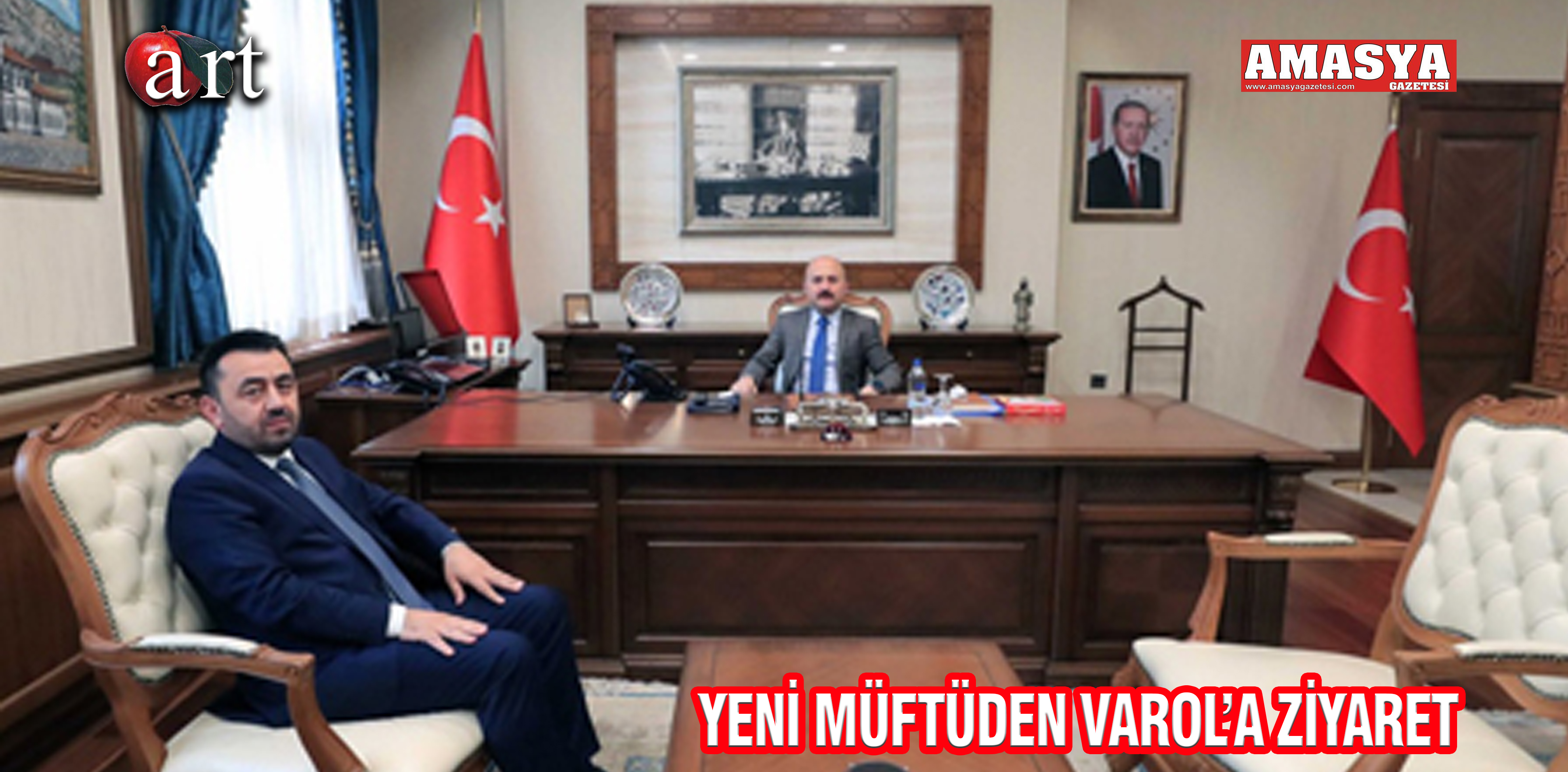 YENİ MÜFTÜDEN VAROL’A ZİYARET