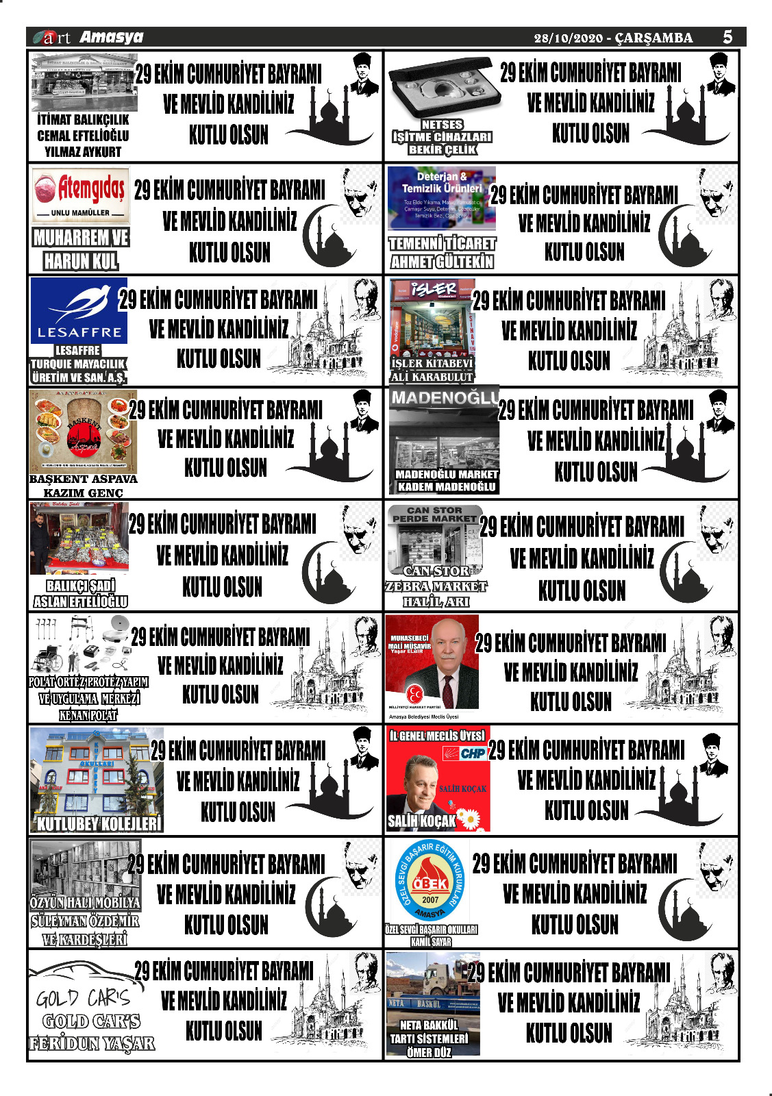 29 Ekim Cumhuriyet Bayramınız Ve Mevlid Kandiliniz Kutlu Olsun