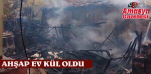 AHŞAP EV YANGIN