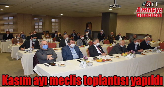 Kasım Ayı Meclis Toplantısı Yapıldı