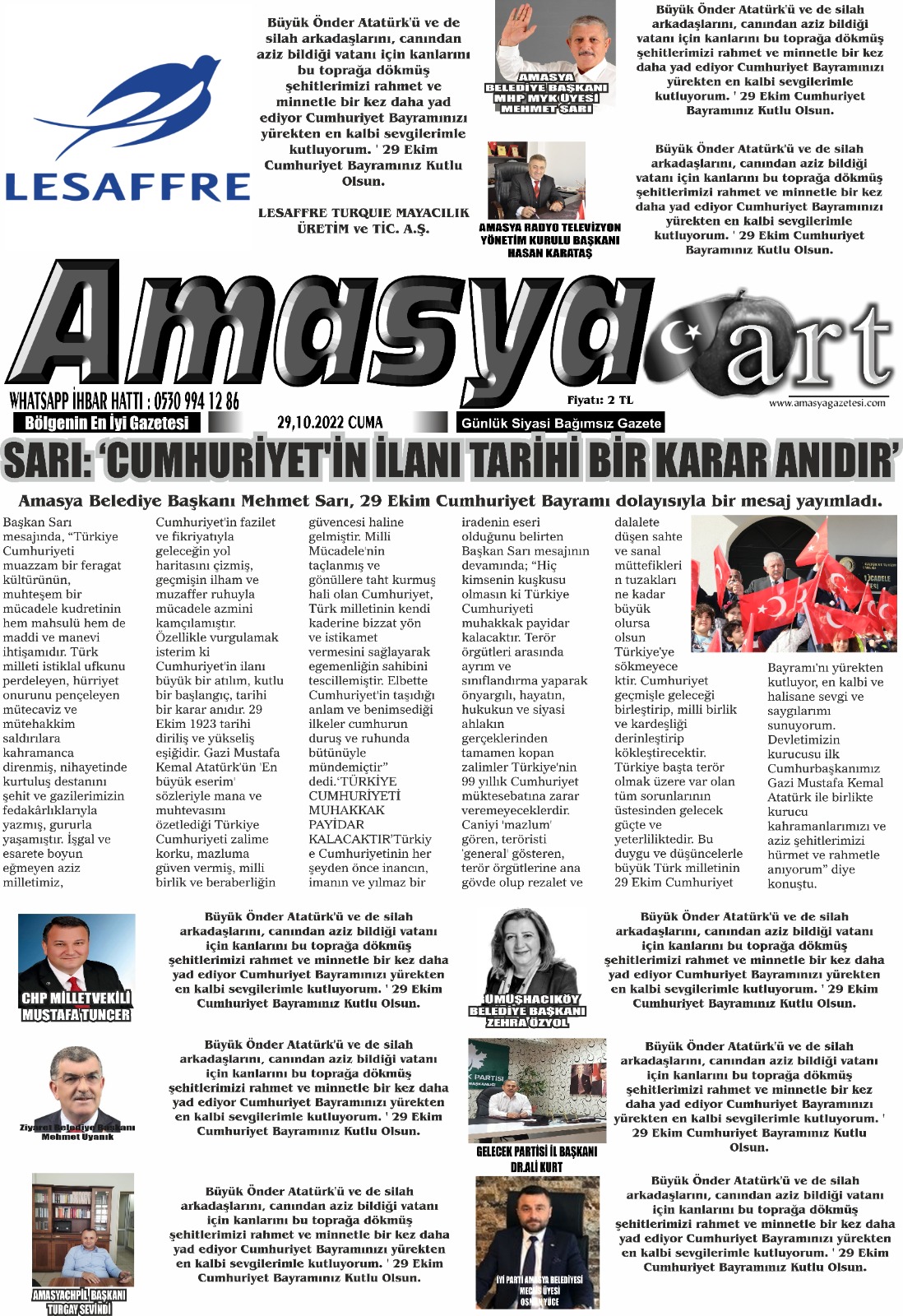 ART AMASYA GAZETESİ