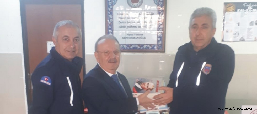 KOPARAN, KİTAP BAĞIŞINDA BULUNDU