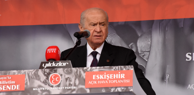 MHP Genel Başkanı Bahçeli, Eskişehir’de konuştu