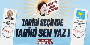 İYİ PARTİ’DEN YENİ REKLAM FİLMİ  “SAYGILI TÜRKİYE İÇİN TARİHİ SEN YAZ, MEMLEKETE BAHAR GELSİN!”